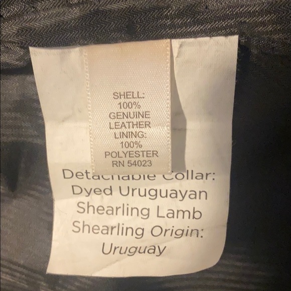 Banana Republic leather jacket - Picture 7 of 7